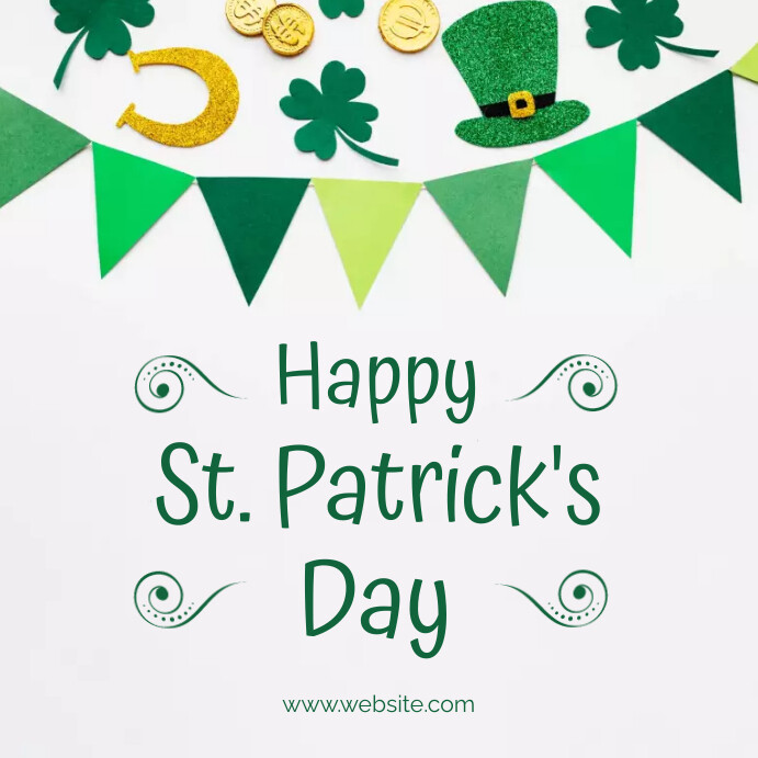 St Patrick’s day Templat | PosterMyWall