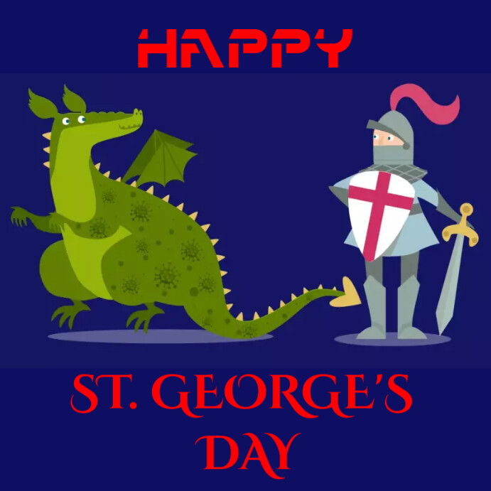 st. george's day, st george day Template | PosterMyWall