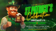 St. Patrick's Day Celebration Twitter Post Video template