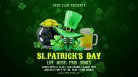 St. Patrick's Day Tampilan Digital (16:9) template