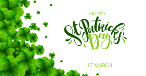 St. Patrick's Day Facebook-Anzeige template