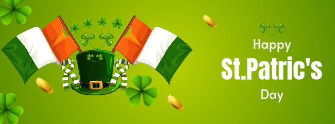 st. patrick's day Facebook Cover Photo template