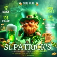 St. Patrick's Day Instagram Post template