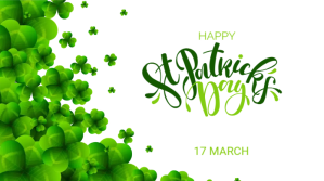 St. Patrick's Day Wpis na Twittera template