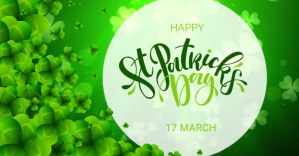 St. Patrick's Day Facebook-annonce template