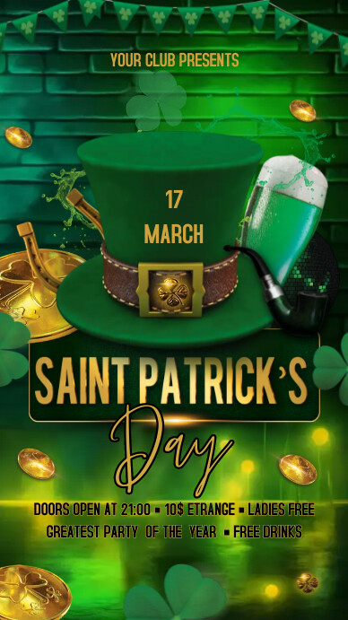 Copy of St. Patrick's Day | PosterMyWall