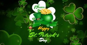 St. Patrick's Day Facebook ads Facebook-annonce template