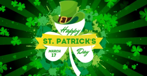 St. Patrick's Day Facebook Advert Facebook-annonce template