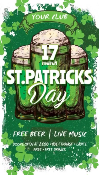 St. Patrick's Day Instagram template