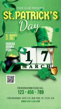 St. Patrick's Day Instagram template