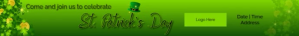 St. Patrick's Day - Join Us 728x90 Førertavle template
