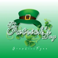 St. Patrick's Day Logo 2025 template