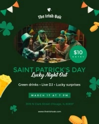 St. Patrick's Day Night Out Template Instagram Portrait