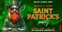 St. Patrick's Day Party Banner Facebook Shared Image template