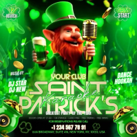 St. Patrick's Day Party Instagram Post template
