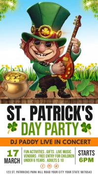 St. Patrick's Day Template Instagram Story