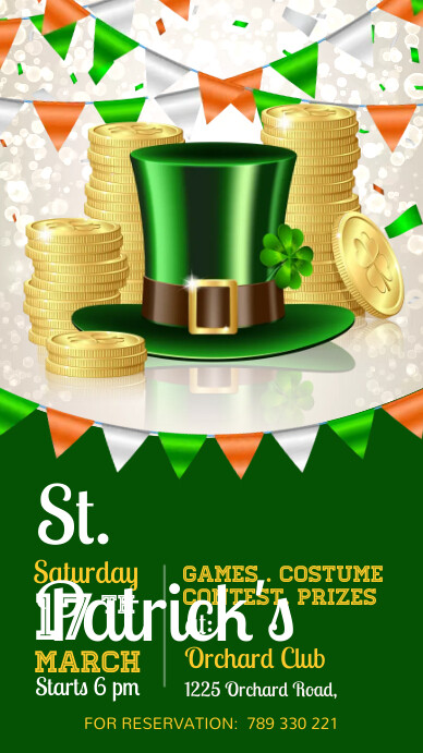 St Patrick S Instagram Story Saint Patrick Template Postermywall St Patrick S Instagram Story Saint Patrick Template Postermywall