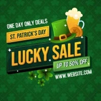 ST. PATRICK'S SALE VIDEO DESIGN TEMPLATE Instagram Plasing