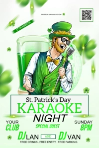 st. patrick's day Plakat template