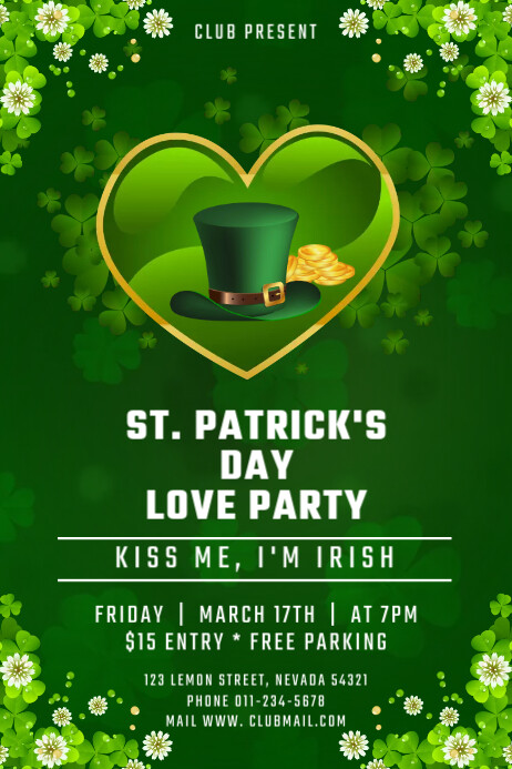 st. patrick's day Template | PosterMyWall