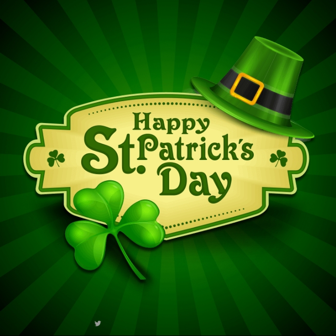 St. Patrick's Day Instagram Post template