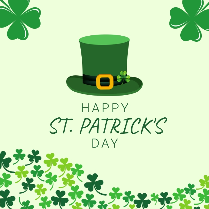 St. Patrick's Day Template | PosterMyWall