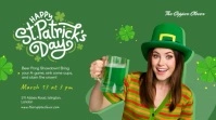 St. Patrick's Day Digital Display template