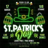 St. Patrick's Day Instagram Post template