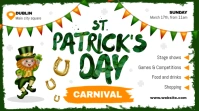 St. Patrick's Day Pub Ad Digital Display Image template