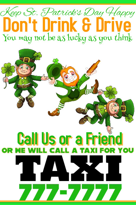 Copy of St. Patrick's Day Sign | PosterMyWall
