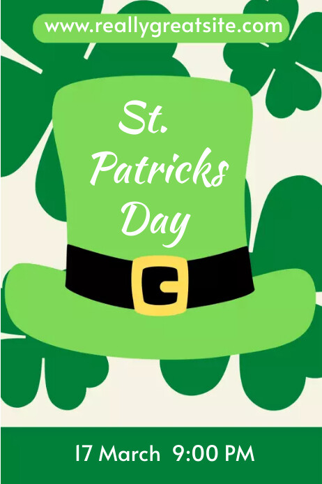 St. Patrick's Day Template | PosterMyWall