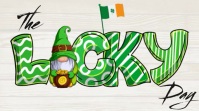 St. Patrick's Day Template Digital Display (16:9)