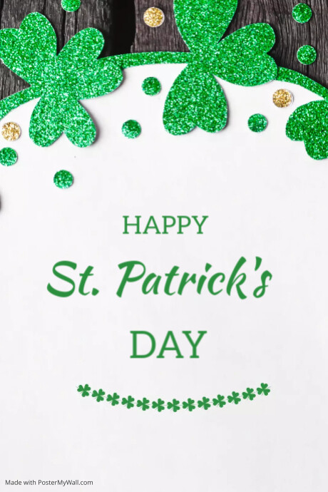 St. Patrick's Day Template | PosterMyWall