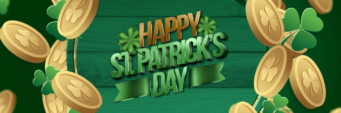 St. Patrick's Day Template Twitter Banner