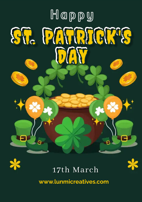 St. Patrick day Template | PosterMyWall