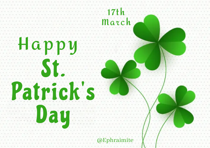 St. Patrick day Template | PosterMyWall