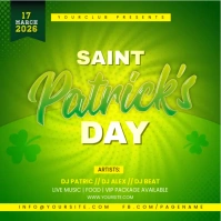 ST. PATRICK Square (1:1) template