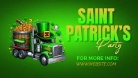 St. Patricks Day Blogger Header template