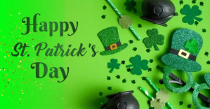 ST. PATRICKS DAY Imagem partilhada do Facebook template