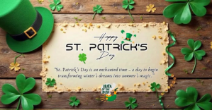 St. Patricks Day Facebook Shared Image template