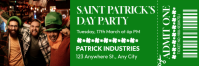 St. Patricks Day Giveaway En-tête d'e-mail template