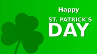 st.patrick's day Pantalla Digital (16:9) template