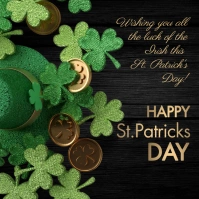 St.Patrick, event, party Message Instagram template