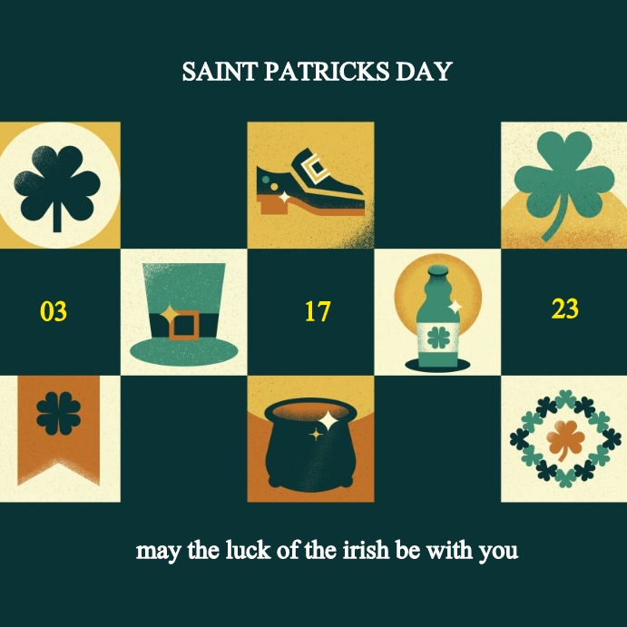 St.Patrick's Day Template | PosterMyWall