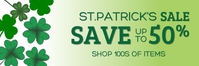 St.Patrick's Retail Banner template