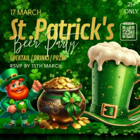St.Patrick.Patricks, event, party Square (1:1) template