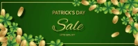 St.Patrick.Patricks, event, party Banner 2' × 6' template