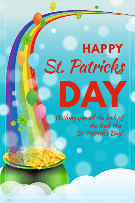 St.Patricks, event, party Illustration Tumblr template