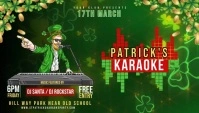 St.Patricks Karaoke Blog template