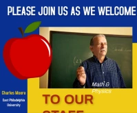 staff, employee, new teacher, school, doctor Средний прямоугольник template